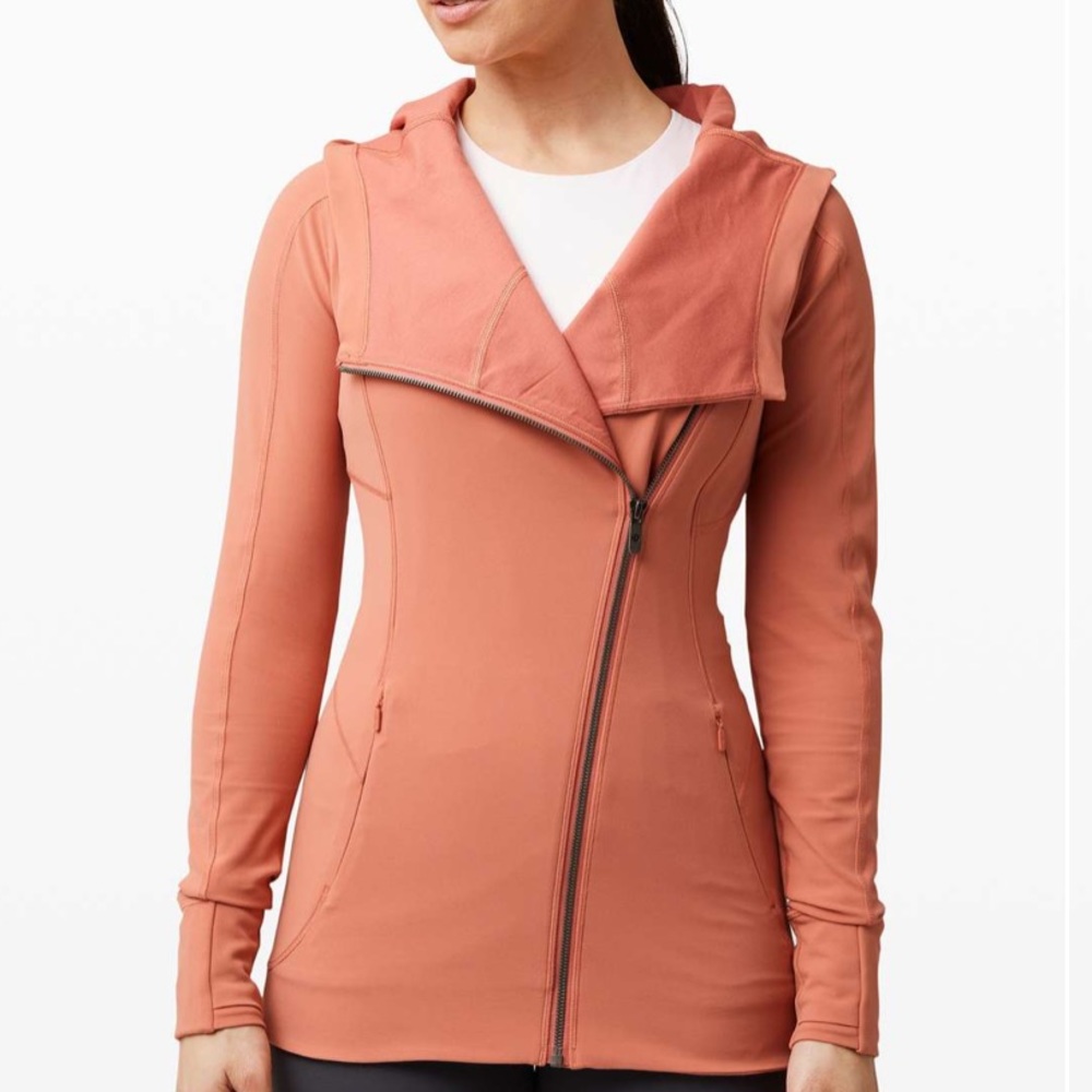 Lululemon Every Journey Hoodie II. Gorgeous peach, Fits true to size. GUC